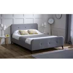 LL Tucana Ash Grey 4ft6 Double bedstead